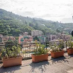 073 - Casa Rapallo Con Attico Privato, 10 Minuti Mare Spiaggie A Piedi